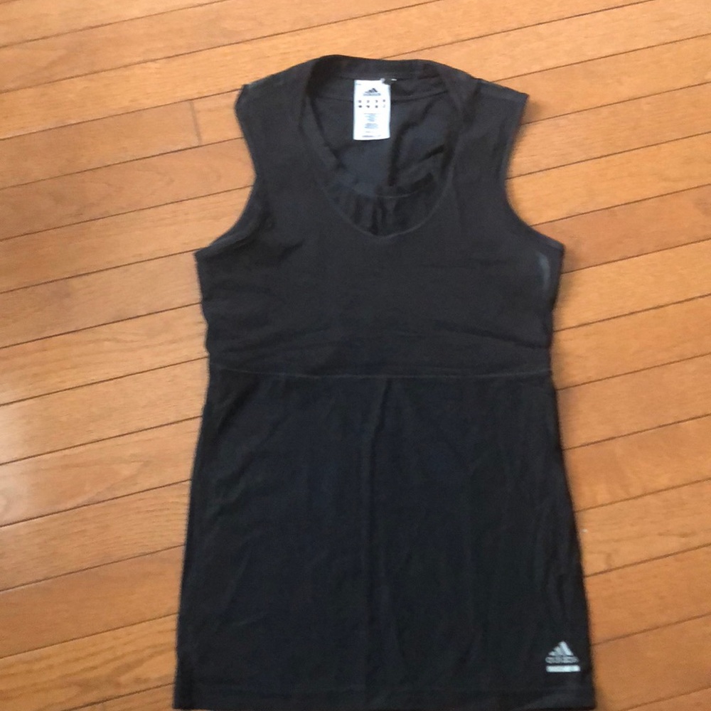 Adidas black tank